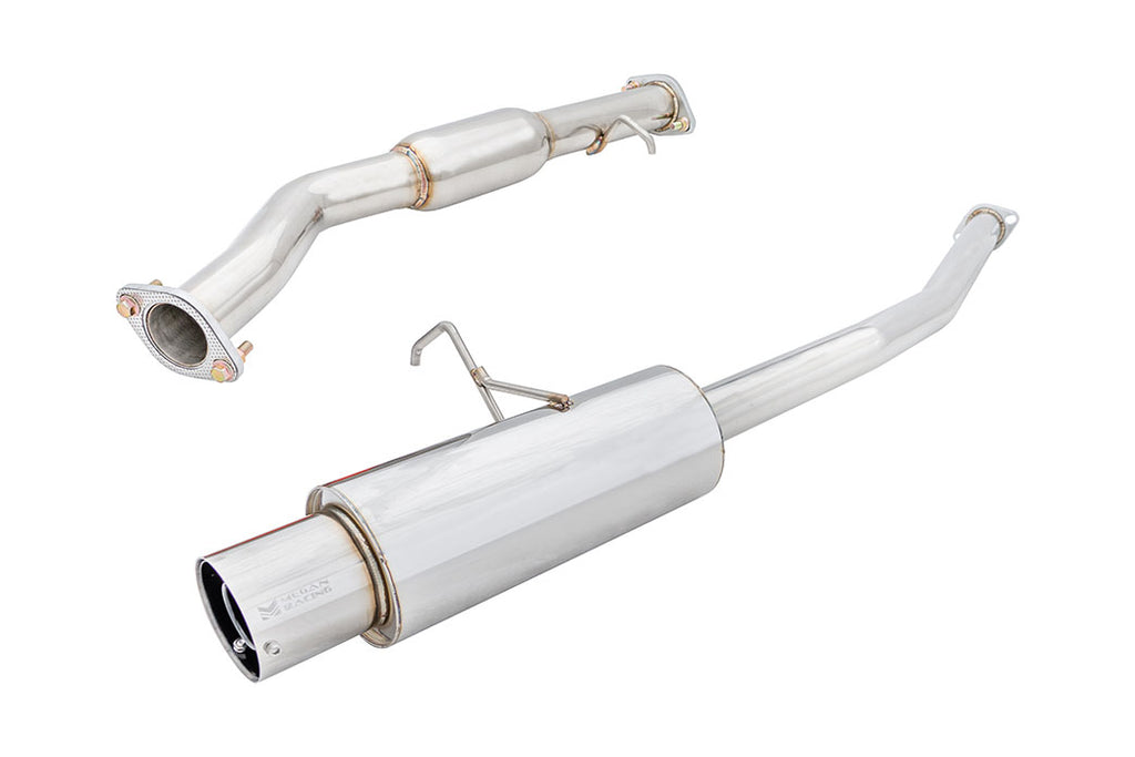 Megan Racing Stainless Steel Cat-back Exhaust System Drift Spec, Toyota Corolla GTS AE86 84-87, 2.5 Pipe
