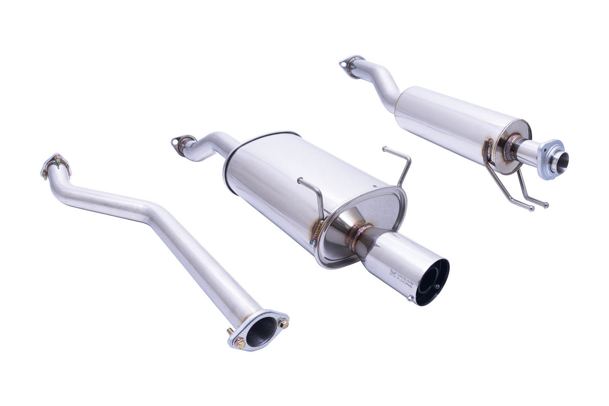 Megan Racing Stainless Steel Cat-back Exhaust System, Acura RSX 02+ BASE, 2.5 Pipe