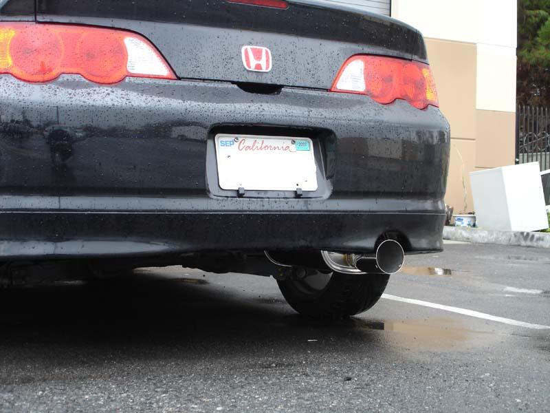 Megan Racing Stainless Steel Cat-back Exhaust System, Acura RSX 02+ BASE, 2.5 Pipe