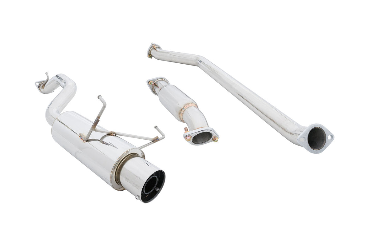Megan Racing Stainless Steel Cat-back Exhaust System, Acura RSX Type-S 02-06, 2.5 Pipe