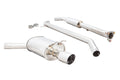 Megan Racing Cat Back OE-RS, Accord 13-17 4cyl (2DR COUPE Only) Stainless Roll Tips