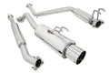 Megan Racing Cat-Back System, Civic 06-11 2DR 2.5" 4" TIP, (Not for Civic SI)