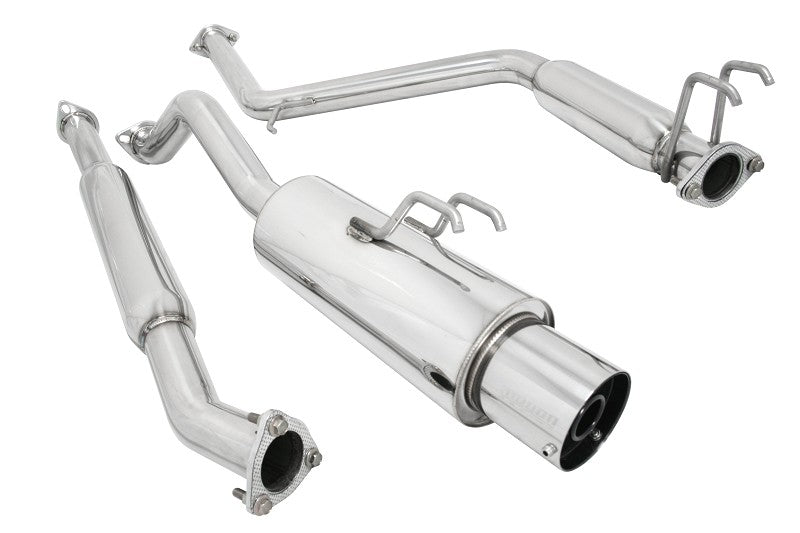 Megan Racing Cat-Back System, Civic 06-11 2DR 2.5" 4" TIP, (Not for Civic SI)