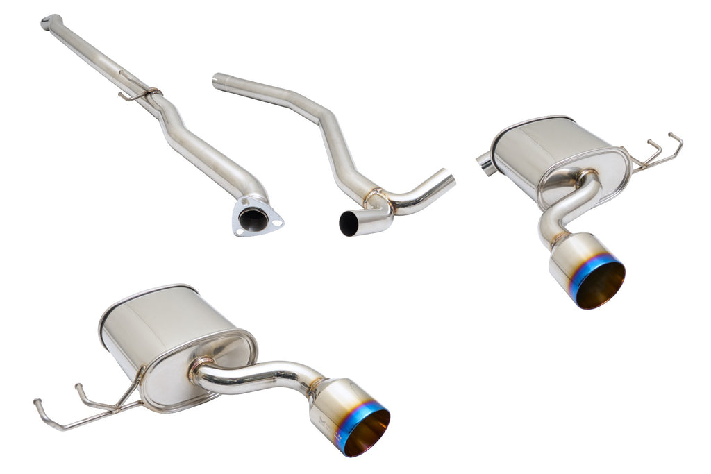 Megan Racing Cat-Back OE-RS Honda Civic 16-21 Turbo 1.5L Sport Hatchback Burnt Roll Tip