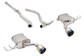 Megan Racing Cat-Back OE-RS Honda Civic 16-21 Turbo 1.5L Sport Hatchback Burnt Roll Tip