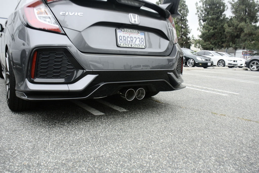 Megan Racing Cat-Back OE-RS Honda Civic 16-21 Turbo 1.5L Sport Hatchback Burnt Roll Tip