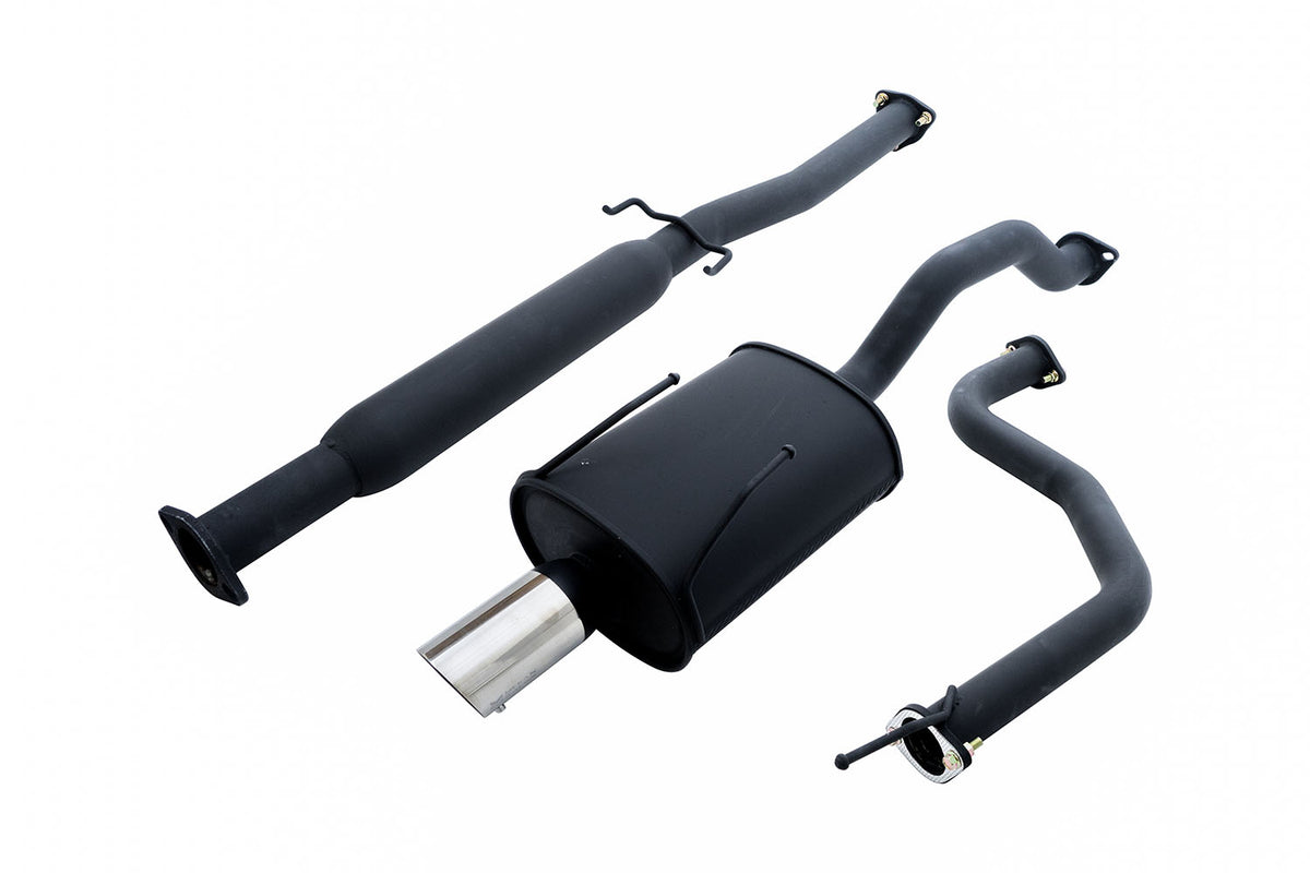 Megan Racing Cat-Back System OE-RS, Civic 92-00 2Dr/4Dr EX MODEL ONLY (Exc. 99-00 Si and hatchback) 2.5" Pipe Black