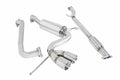 Megan Racing Catback Exhaust Dual Stainless, Hyundai Veloster 2012-2018 Type2 Stainless Rolled Tips (NON TURBO ONLY)