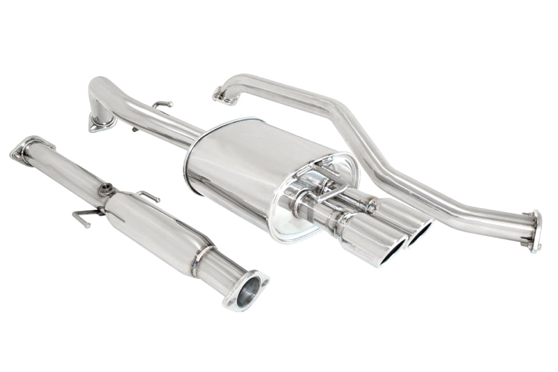 Megan Racing OE-RS Cat Back Kia Spectra 4DR ONLY 05-09 single muffler Dual tips