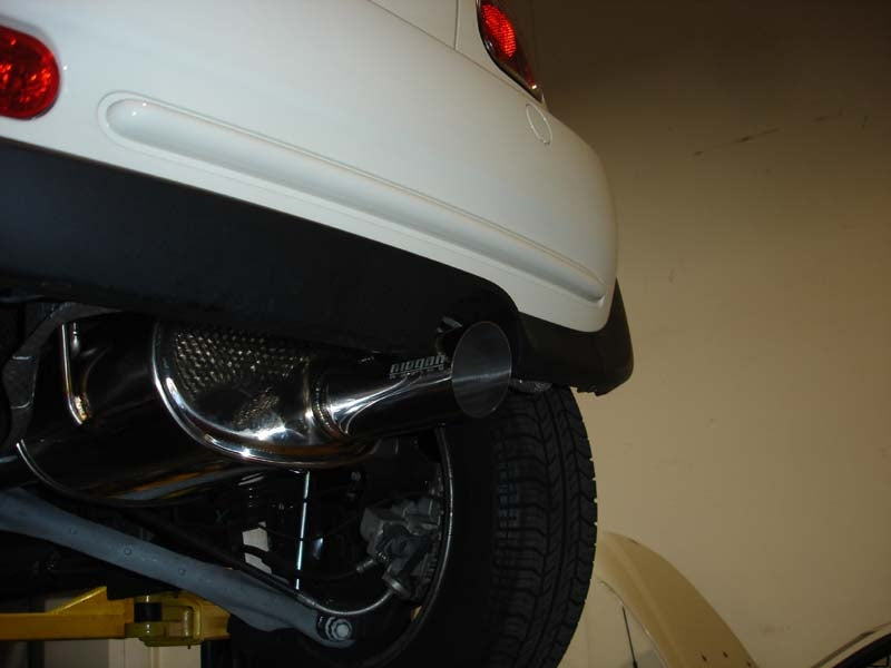 Megan Racing Cat Back Exhaust Mini Cooper 02-06 Base Single 4 tip 2.35" piping