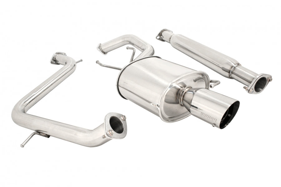 Megan Racing Cat Back Exhaust OE-RS Style 4 tip, Eclipse L4/V6 00-05