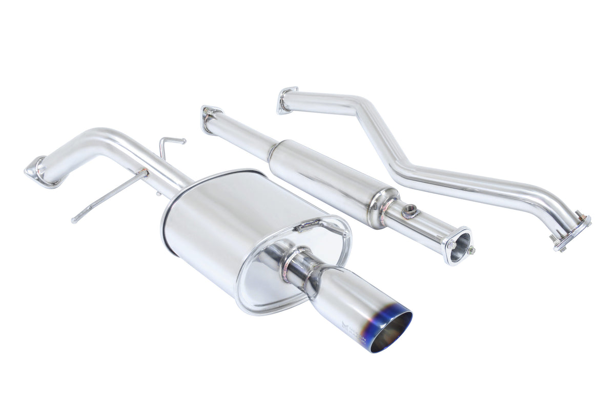 Megan Racing Cat Back burn tip Mitsubishi Lancer 02-06 (EXC RALLY OZ)