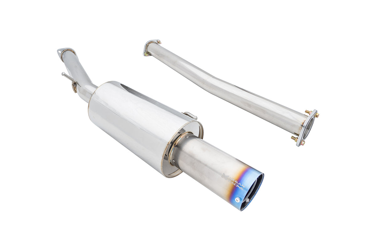 Megan Racing Catback Evo 10 08-16, Drift-Spec w/Tit Tips 4"