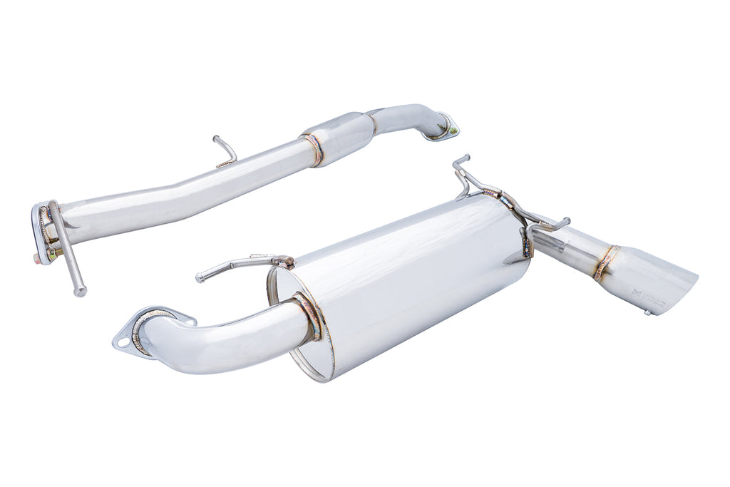Megan Racing Cat-back Mazda Miata MX-5 1990-1993 (NA CHASIS), OE-RS w/ 3.5" tip, 2 3/8" diameter piping
