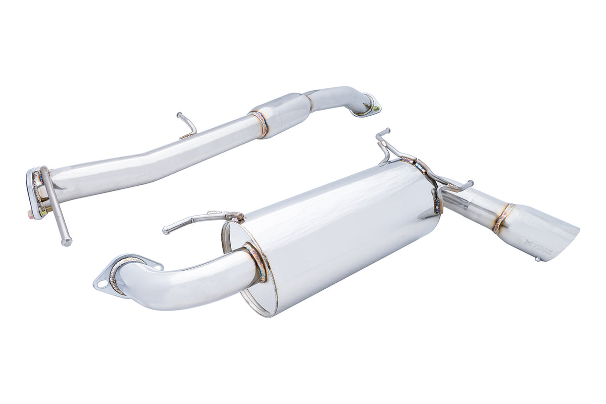 Megan Racing Cat-back Mazda Miata MX-5 1990-1993 (NA CHASIS), OE-RS w/ 3.5" tip, 2 3/8" diameter piping