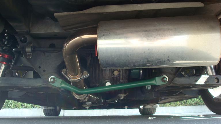 Megan Racing Cat-back Mazda Miata MX-5 1990-1993 (NA CHASIS), OE-RS w/ 3.5" tip, 2 3/8" diameter piping