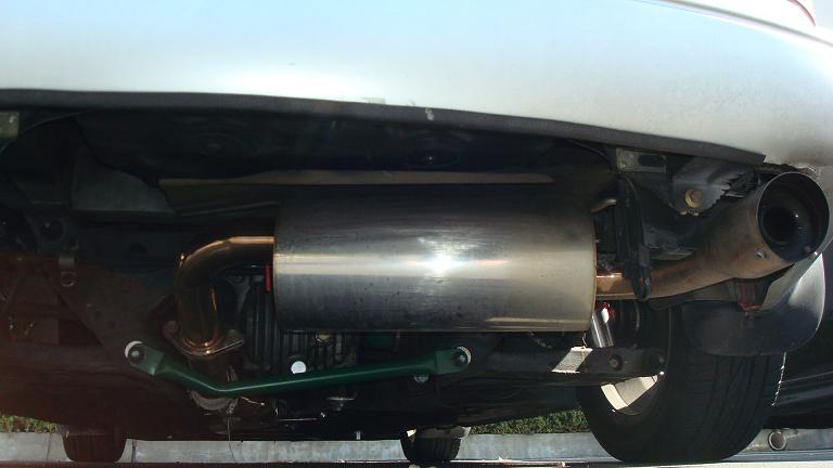 Megan Racing Cat-back Mazda Miata MX-5 1990-1993 (NA CHASIS), OE-RS w/ 3.5" tip, 2 3/8" diameter piping