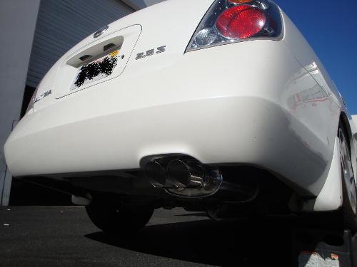 Megan Racing Cat-back Exhaust OE-RS Altima 02-06 dual 2.5" tips 4-cyl