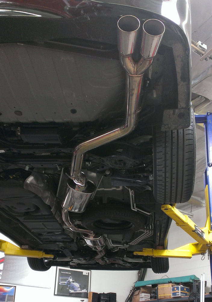 Megan Racing Stainless Steel Catback Exhaust System Nissan Quest 11-16 stainless roll tip Type2
