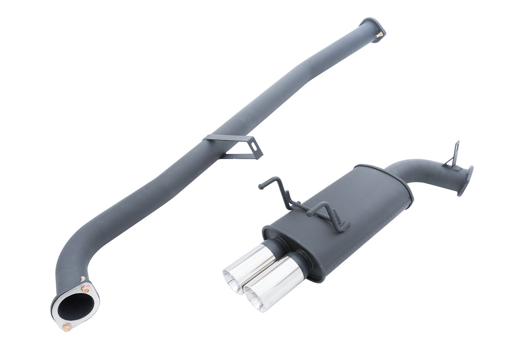 Megan Racing Cat-Back 240SX 89-94, 3 Pipe Black dual