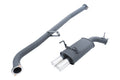 Megan Racing Cat-Back 240SX 89-94, 3 Pipe Black dual