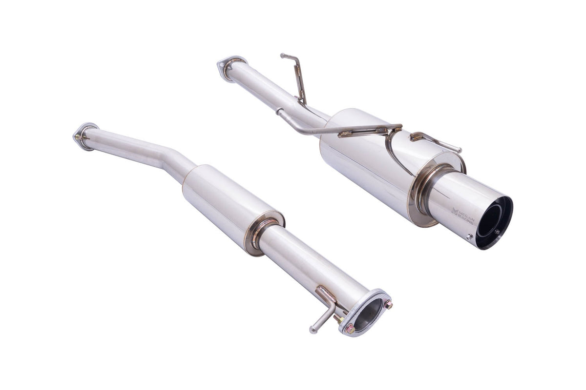 Megan Racing Cat-Back Turbo Type, 240SX 95-98, 3 Pipe w/short Tip