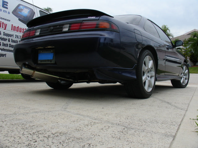 Megan Racing Cat-Back Turbo Type, 240SX 95-98, 3 Pipe w/short Tip