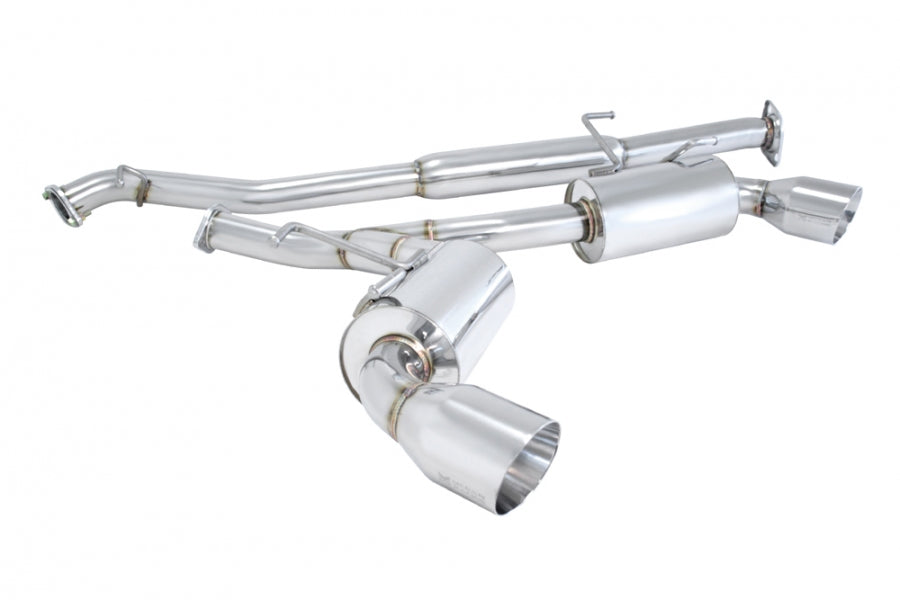 Megan Racing Cat-Back System Na Type Scion 2013+ FR-S/BRZ Rear Section Stainless Rolled Tips