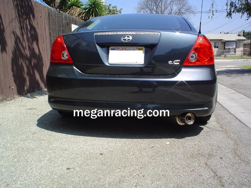 Megan Racing Cat-Back Scion TC 05-10, 2.5 Pipe Drift Spec
