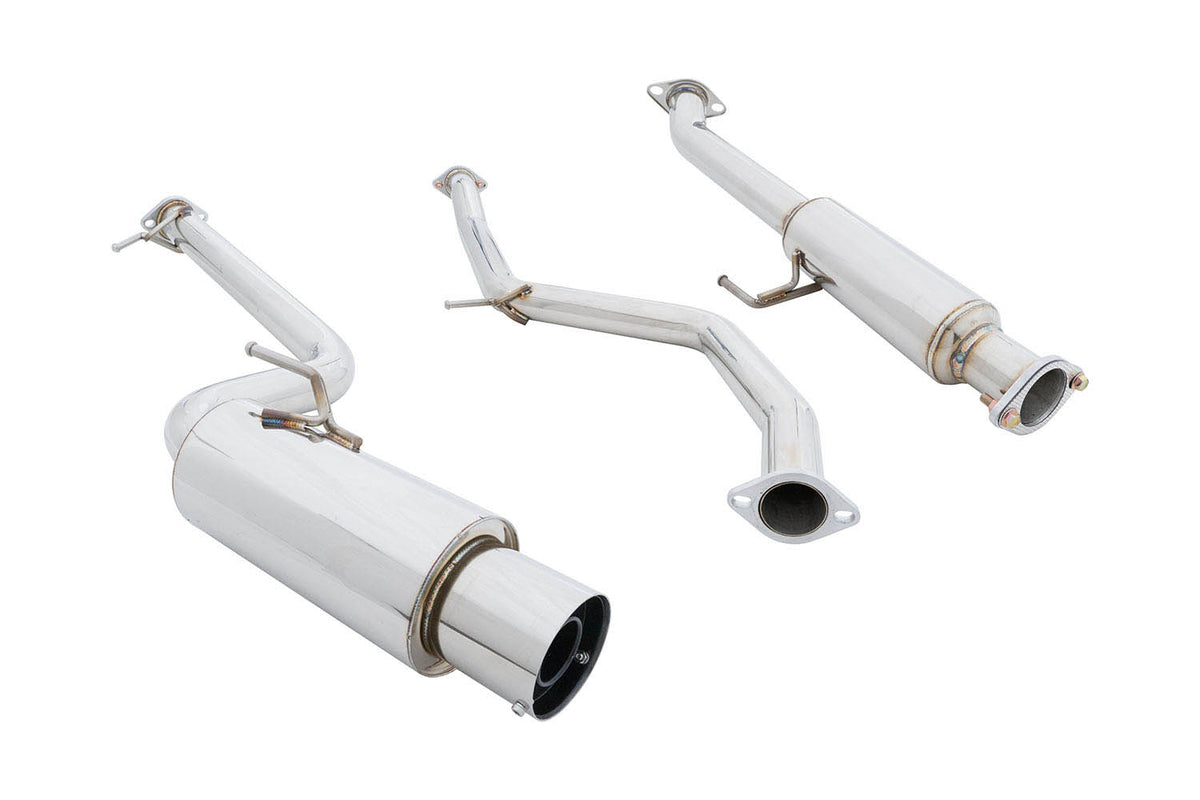 Megan Racing Cat-Back, Scion TC 11-16 Drift Spec Stainless Steel Tips (LW-CBS-STC11-DS-SS)