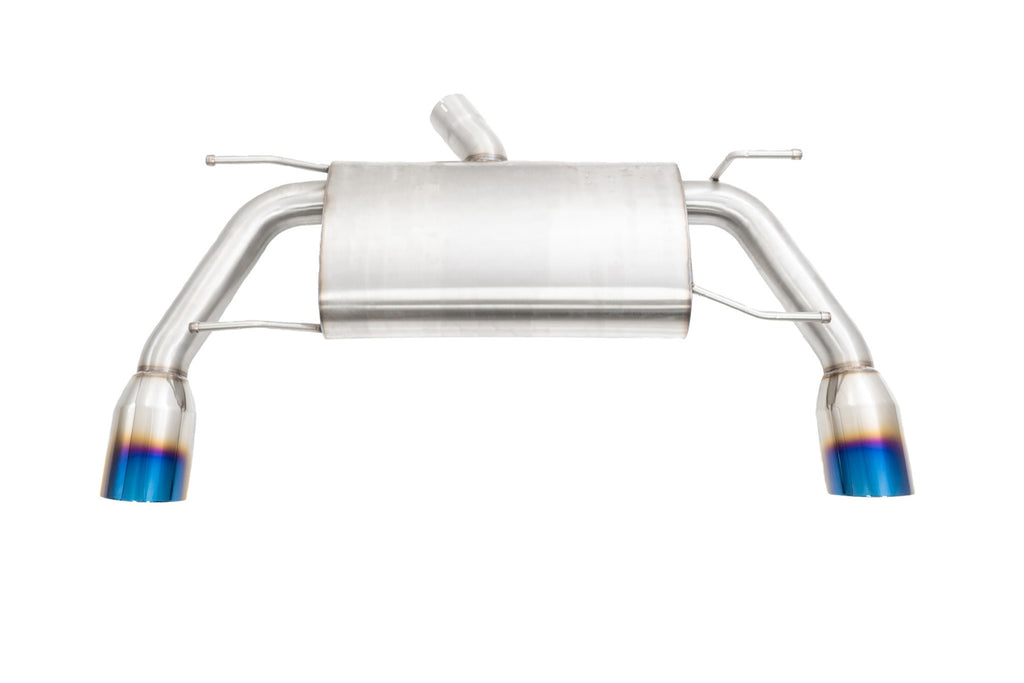 Megan Racing Toyota GR86 22+ Cat-Back Exhaust System Blue Tips