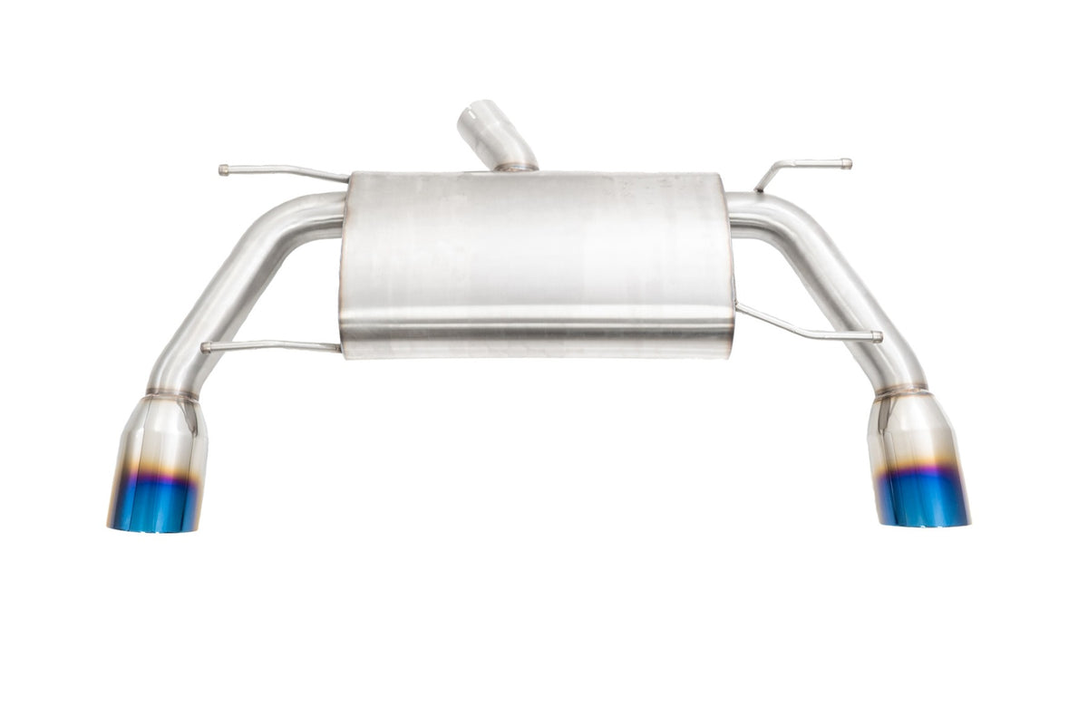Megan Racing Toyota GR86 22+ Cat-Back Exhaust System Blue Tips