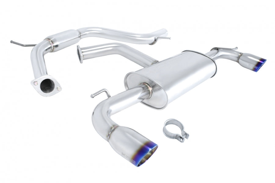 Megan Racing Cat-Back VW Golf GTI(MK6) Only 10-13 OE-RS Exhaust Burnt Rolled Tips