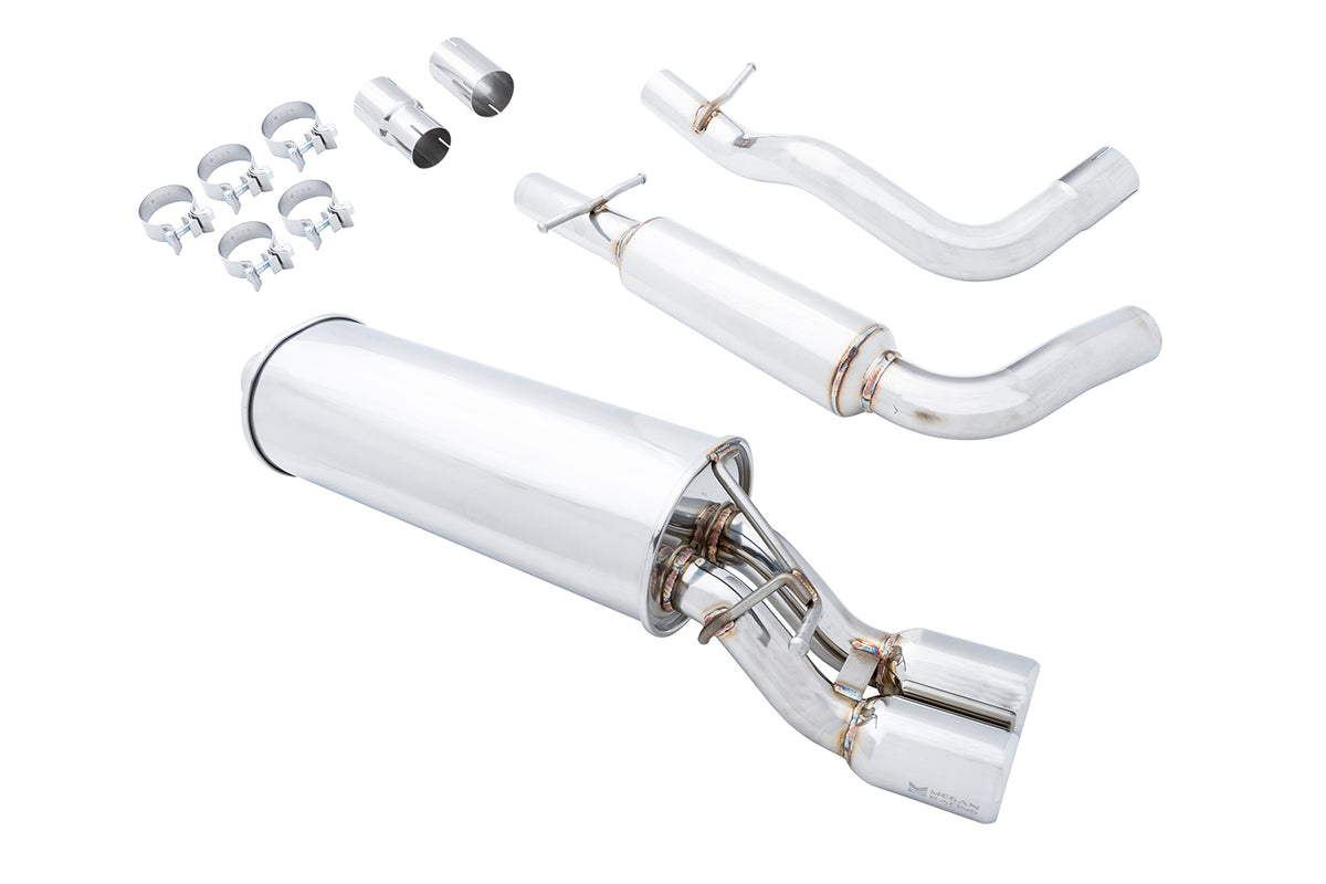 Megan Racing Cat-Back Golf/Beetle 1.8T/2.0 99-02, 2.5 Pipe Turbo Type