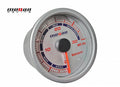 Megan Racing Version 2 - Silver Face Meter Gauge 52mm Vacuum