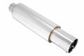 Megan Racing Universal Muffler Small Canister N1 Style 2.5" Pipe 3.5" Tip