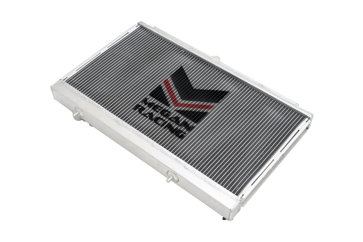 Megan Racing Radiator 3000GT VR4, 2 ROW, (MT only) (TRIM UPPER BRACKET MOUNTS)