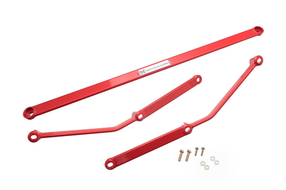 Megan Racing H Bracket Lexus IS250 06-11 RL Red