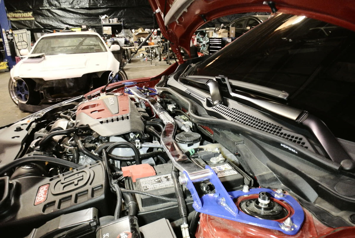Megan Racing Honda Civic Type-R 2017+ Front Upper Race-Spec Strut Tower Bar