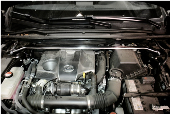 Megan Racing Lexus NX200T 2015+ / Toyota Rav4 06-17 1 piece Racing Spec front strut bar