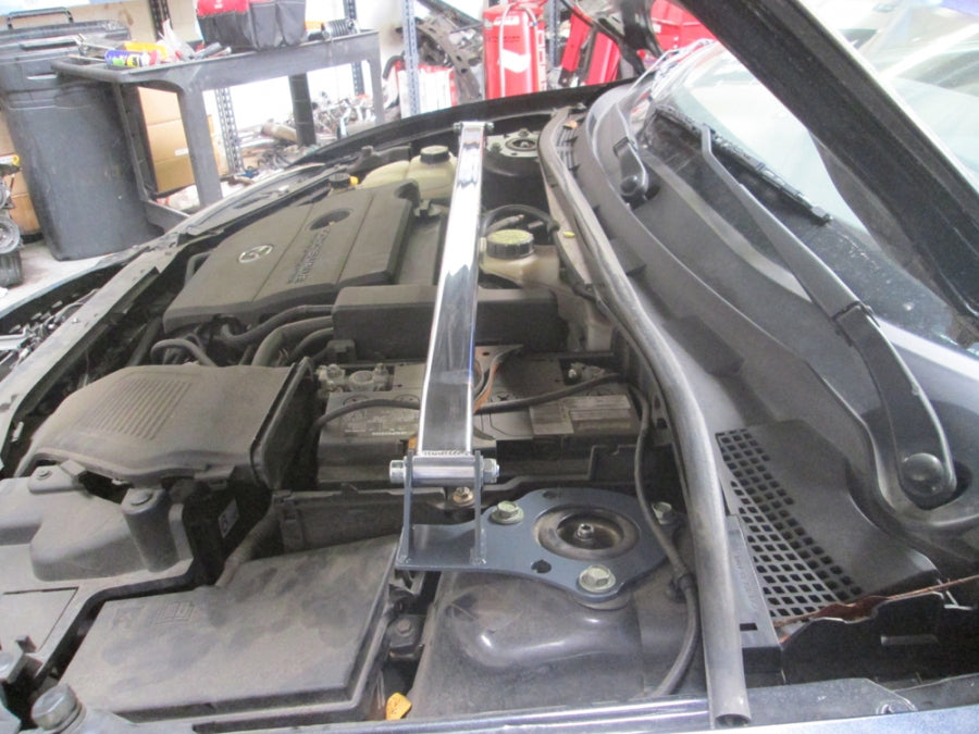 Megan Racing Race Spec Mazda 3 04-09 1 Piece Racing Style Front Strut Bar