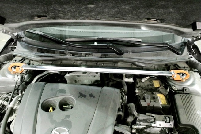Megan Racing Mazda 6 14-17/Mazda3 14-18 1 piece Racing Spec front strut bar FU
