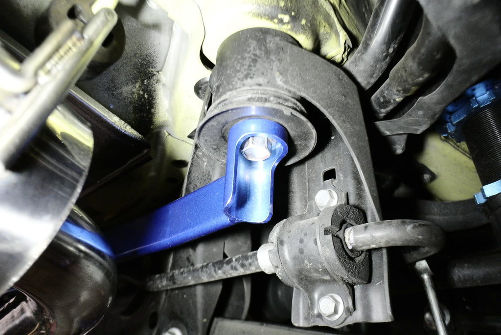 Megan Racing Strut Bar Scion FR-S 13-16/Toyota 86 17-21/Subaru BRZ 13-21 Rear Lower Red