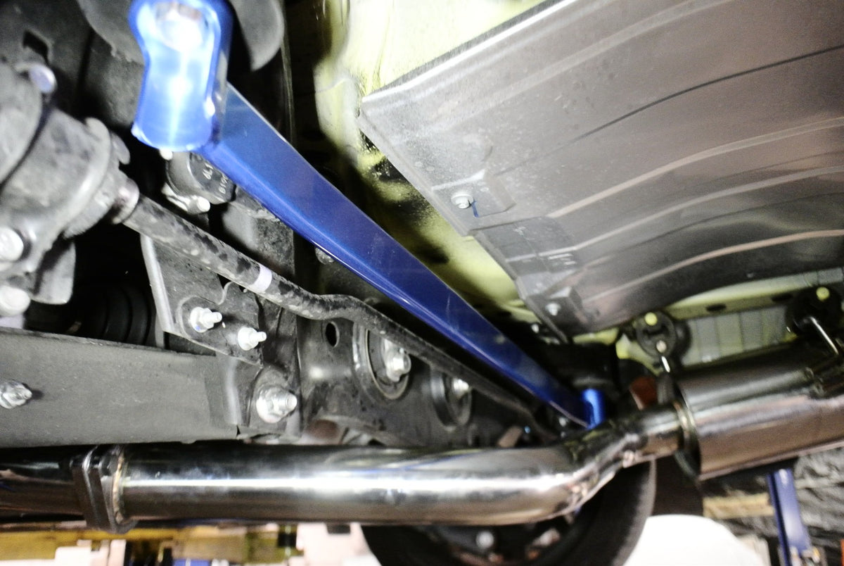 Megan Racing Strut Bar Scion FR-S 13-16/Toyota 86 17-21/Subaru BRZ 13-21 Rear Lower Red
