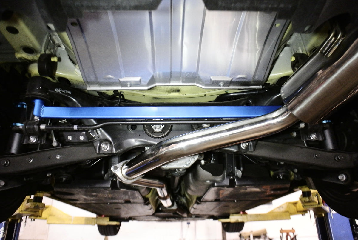 Megan Racing Strut Bar Scion FR-S 13-16/Toyota 86 17-21/Subaru BRZ 13-21 Rear Lower Red
