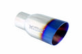 Megan Racing universal 3.5" Burnt Roll Tip, 2.5" piping (Tip only)