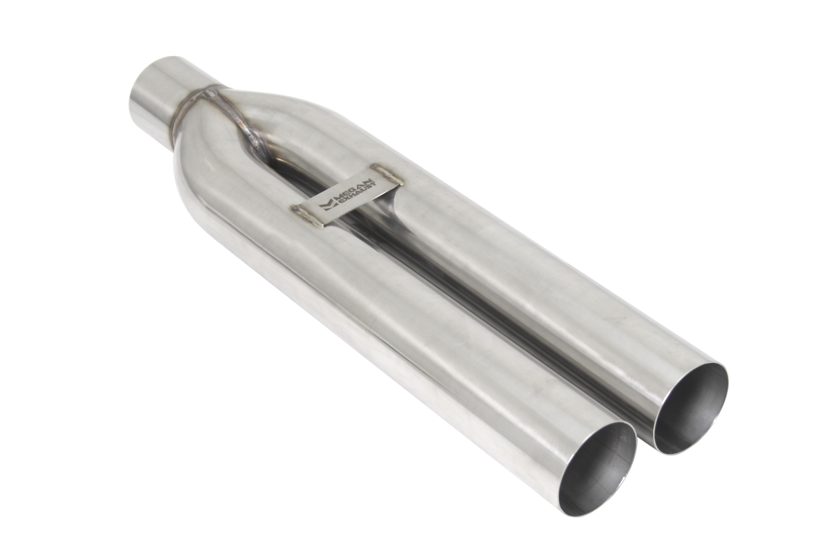 Megan Racing universal muffler delete tips Dual 3" Straight design