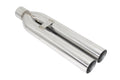 Megan Racing universal muffler delete tips Dual 3" Straight design