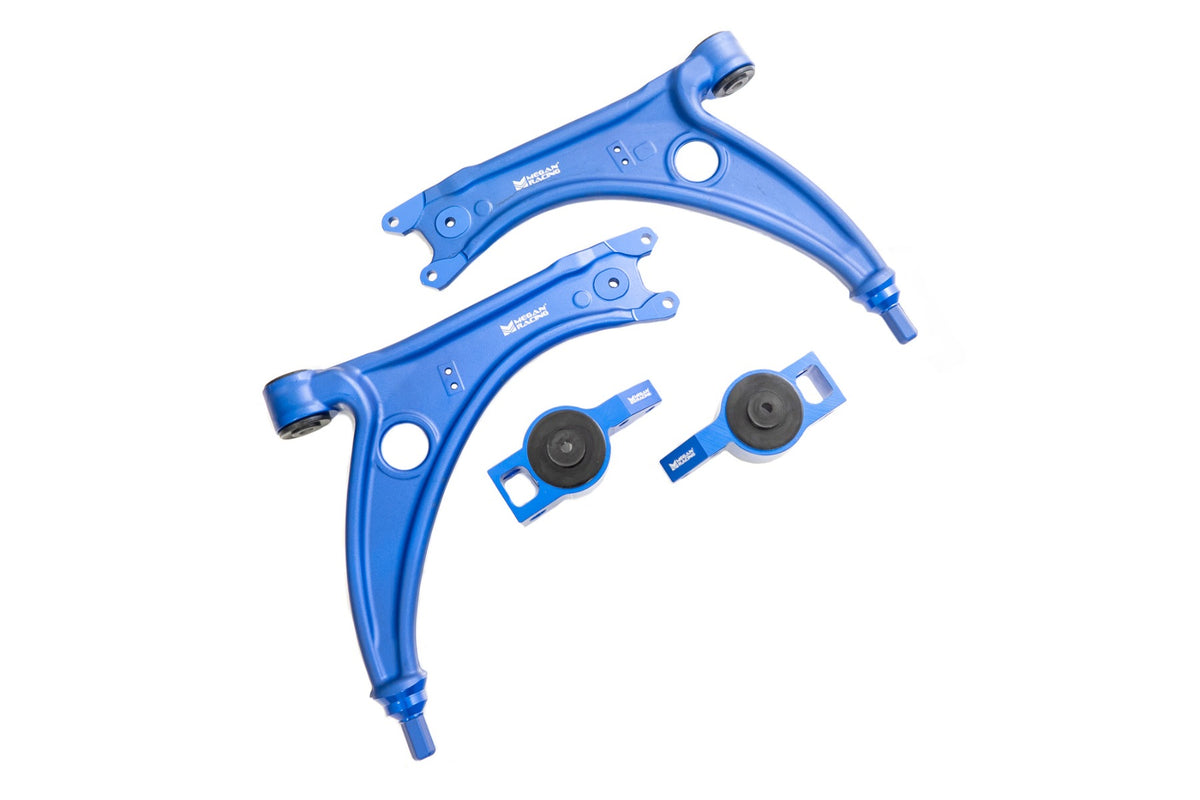 Megan Racing VW Golf 5-6 / Audi A3 06-12 MRC Front Lower Control Arm (-.3 Camber, +2.5 Caster)