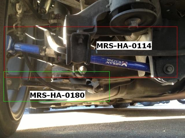 Megan Racing Honda 08-12 Accord / 13-17 Accord Rear Traction Rod